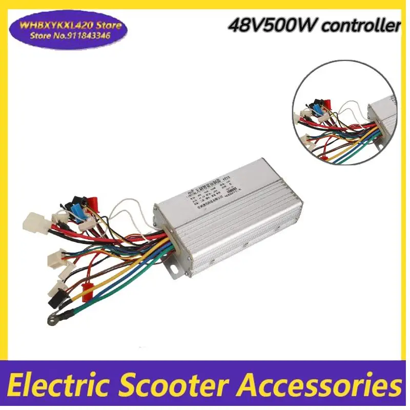 

48V 500W ebike controller electric bicycle controller brushless for electric bike/scooter/trycycle accessories