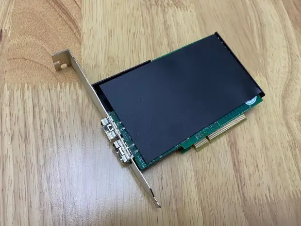Mellanox X-3 mcx341 342 منفذ مزدوج 10 جيجابت ألياف بصرية SFP + 10G بطاقة الشبكة PCIE-8X RDMA