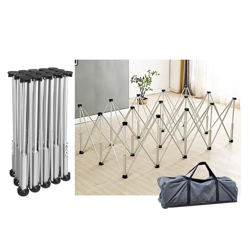 Custom Aluminum Workbench Table Stand Folding Leg Workbench Working Table Stand With 15 Legs