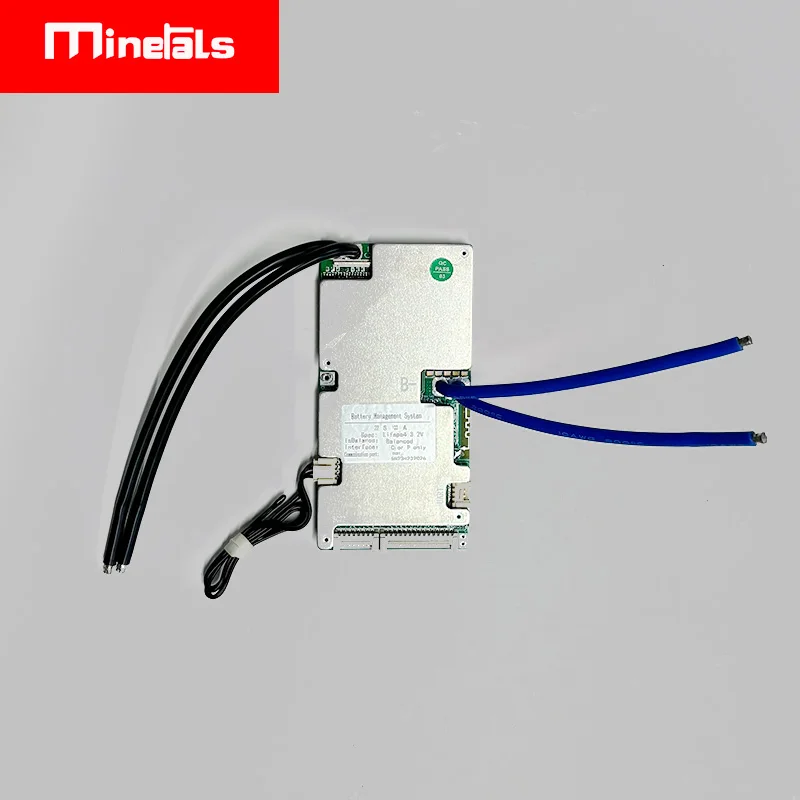 BMS inteligente 6S-22S, 100A, 80A, 50A, 40A, 24V, 48V, 8S, 14S, 15S, 16S, 18S, 20S, LiPo, LiFePo4, aplicación de equilibrio Bluetooth integrada