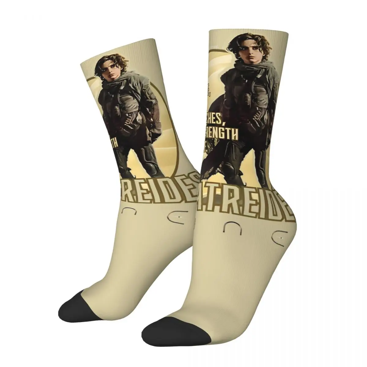 

Vintage Paul Atreides Stuff Socks Non-slip Science Fiction Movie High Quality Middle Tube Socks Cute for Mens Small Gifts