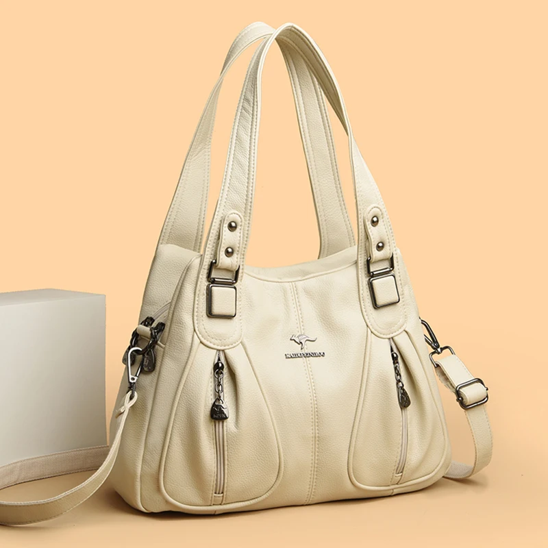 

2025 Новая женская дизайнерская сумка высокого качества, женская кожаная сумка, женская сумка на плечо для больших сумок, сумки через плечо bolsos mujeres