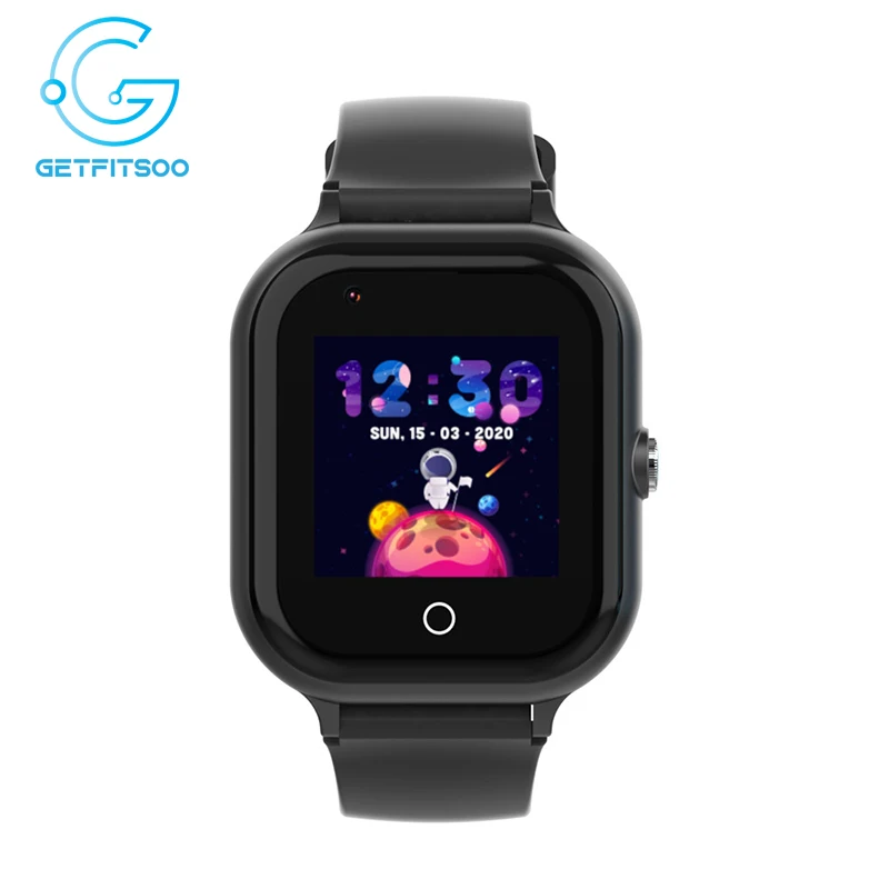 ساعة ذكية للأطفال Getfitsoo 4G مع كاميرا GPS WiFi Tracker WhatsApp Video Call SOS ساعة هاتف للطلاب ساعة ذكية للأطفال