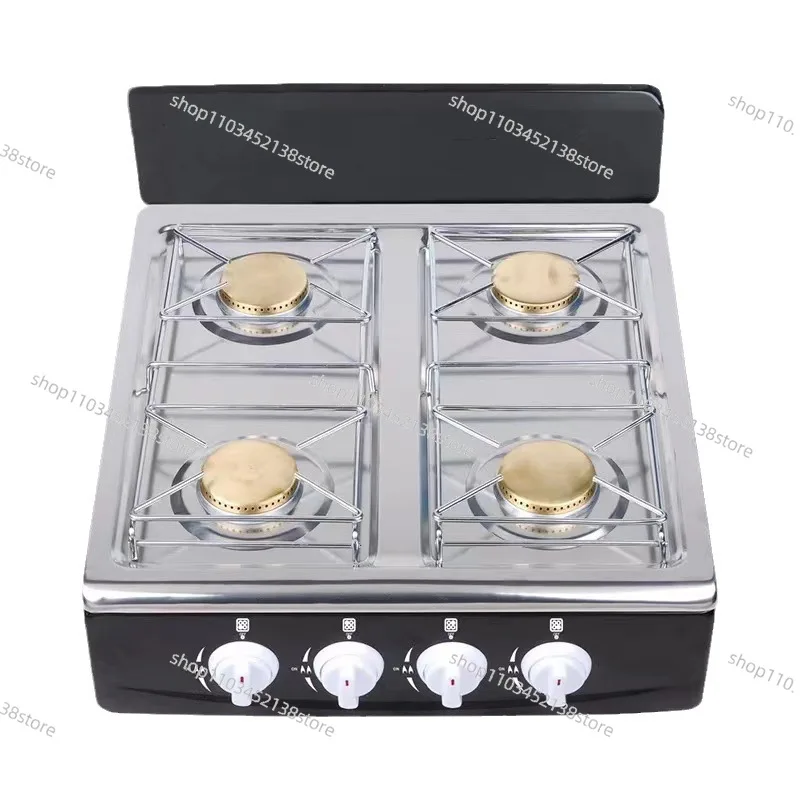 

European Standing European Split Furnace Desktop 4-head Furnace Natural Gas Stove Gas Stove