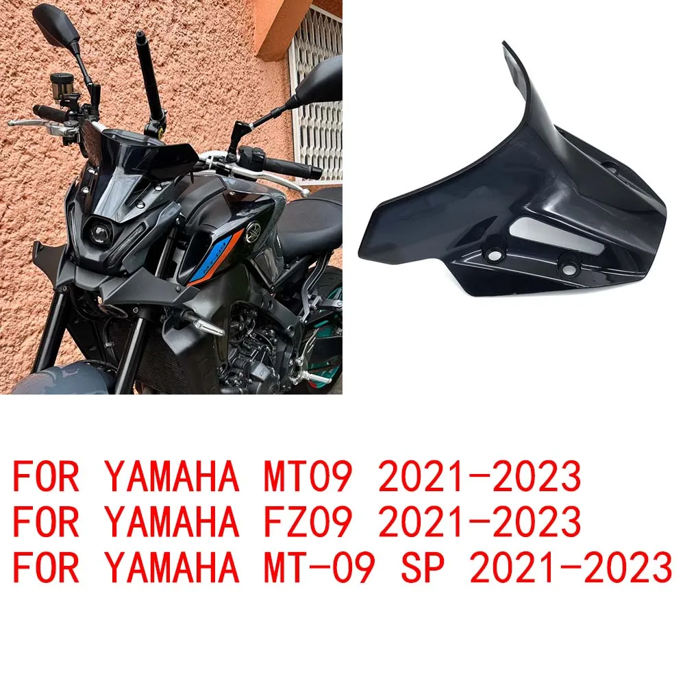 

MT09 Motorcycle Accessories Front Screen Windscreen Windshield Deflector Protector For YAMAHA MT09 FZ09 MT-09 SP 2023 2022 2021
