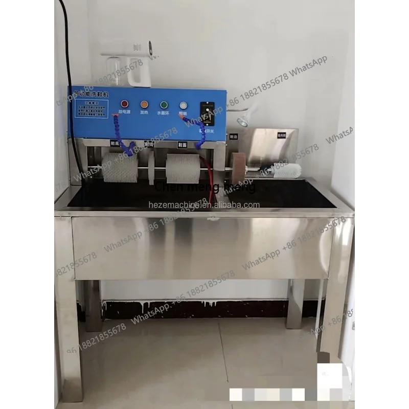 Comercial Shoes Washer With All Kinds of Street Leisure Shoes Washing Semi-automatic Washing Equipment Shoe Washing Machine