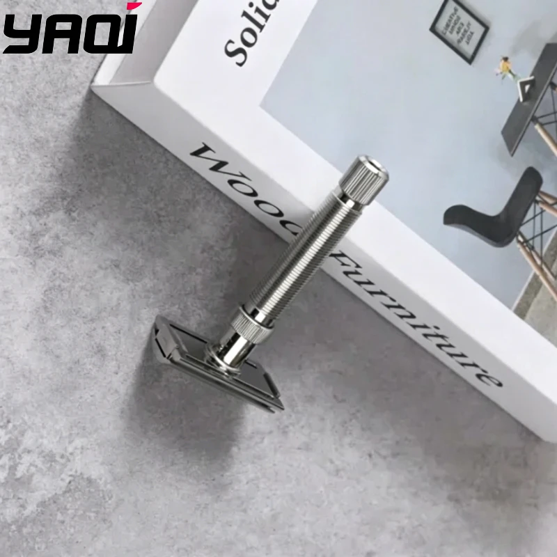 2026 Flash Sale！YAQI Ultima Stainless Steel Adjustable Safety Razor Professional Barber-Grade Men's Grooming Tool