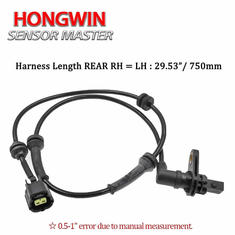 1/2/4PCS ABS Wheel Speed Sensor Front Rear Left Right For Chery K09 Karry K60 K09-3630020 K09-3630010 K09-3630040AB 3630030AB