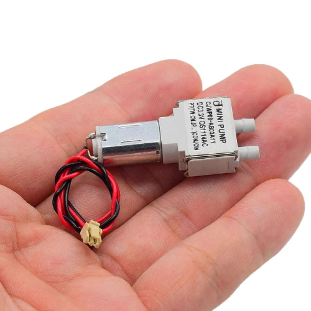0.3L/دقيقة مضخة مياه تدفق صغيرة مع كابل DC3V-3.7V مضخة سائل صغيرة M20 محرك مضخة هواء ذاتية التحضير