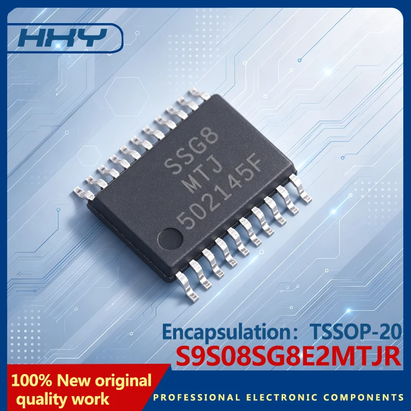 5PCS S9S08SG8E2MTJR microcontroller chip package TSOP-20