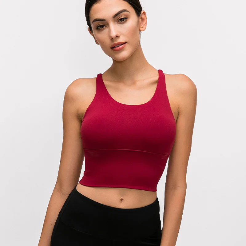 Sujetador deportivo de alta calidad para mujer, ropa interior de realce, Bralette, ropa deportiva