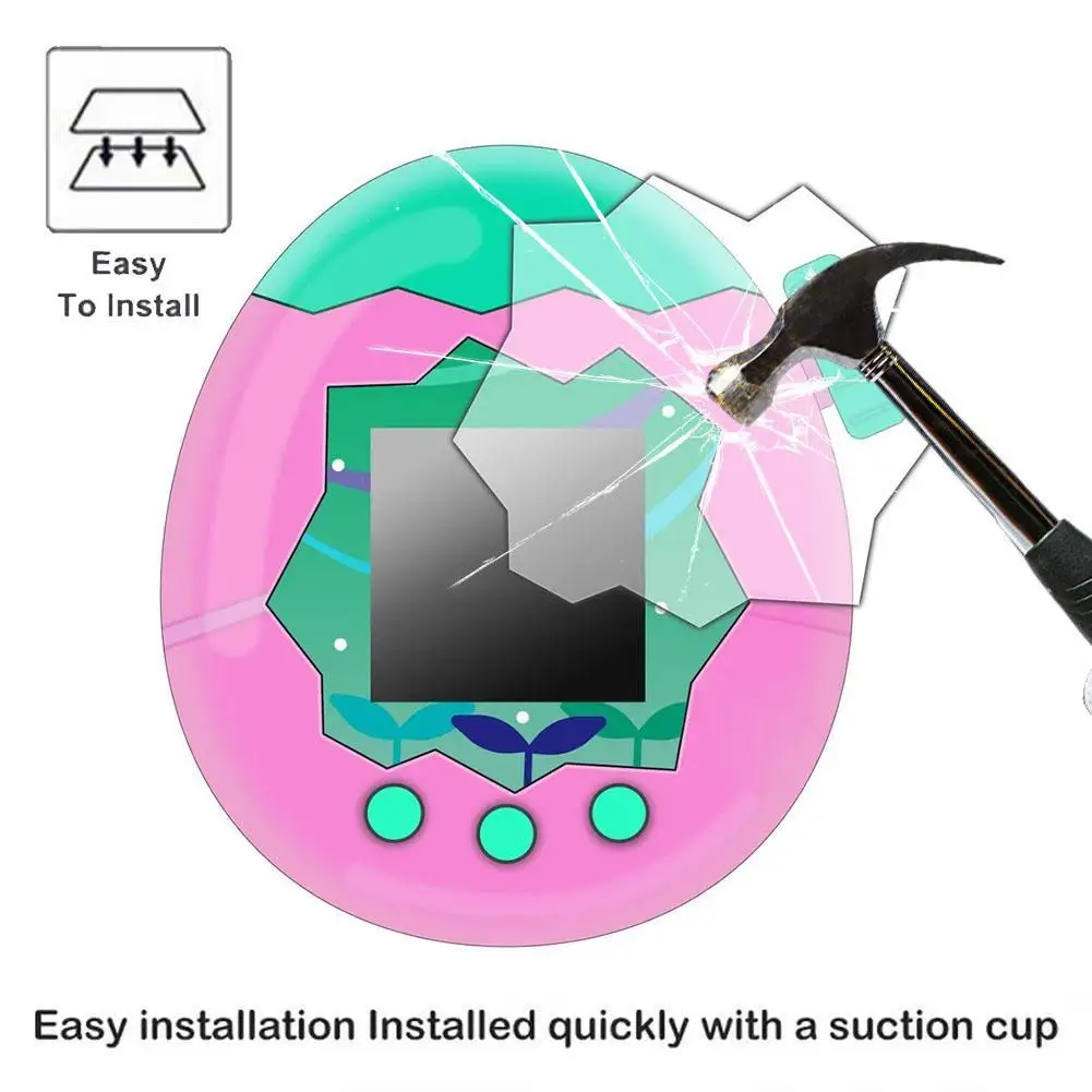 

Compatible for Tamagotchi And Smart Screen Protector Fall-resistant Full Coverage HD Eye Protection Clear Film
