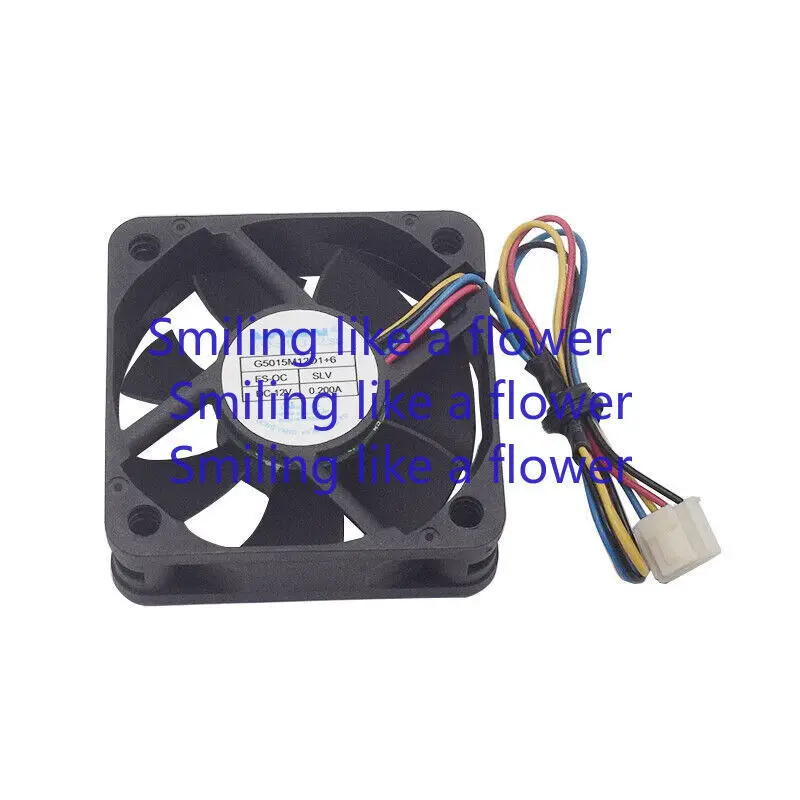 Nonoise 50 x 50 x 15 mm DC 12V 0.200A 4 wire Cooling Fan for G5015M12D1+6