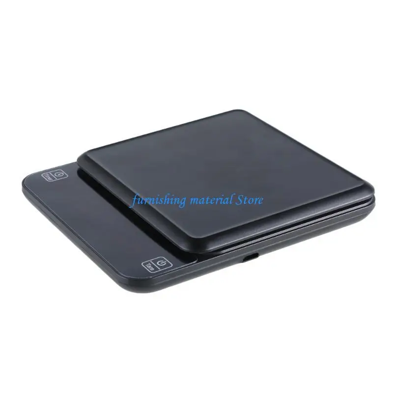 Báscula café profesional Y5GD para hogar con función tara, herramienta pesaje café profesional precisión