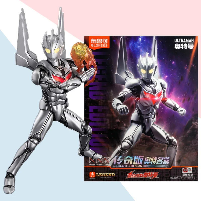 

Original brand new Blokees Ultraman action figure legendary version Noah Ultraman assembly toy collection birthday gift doll
