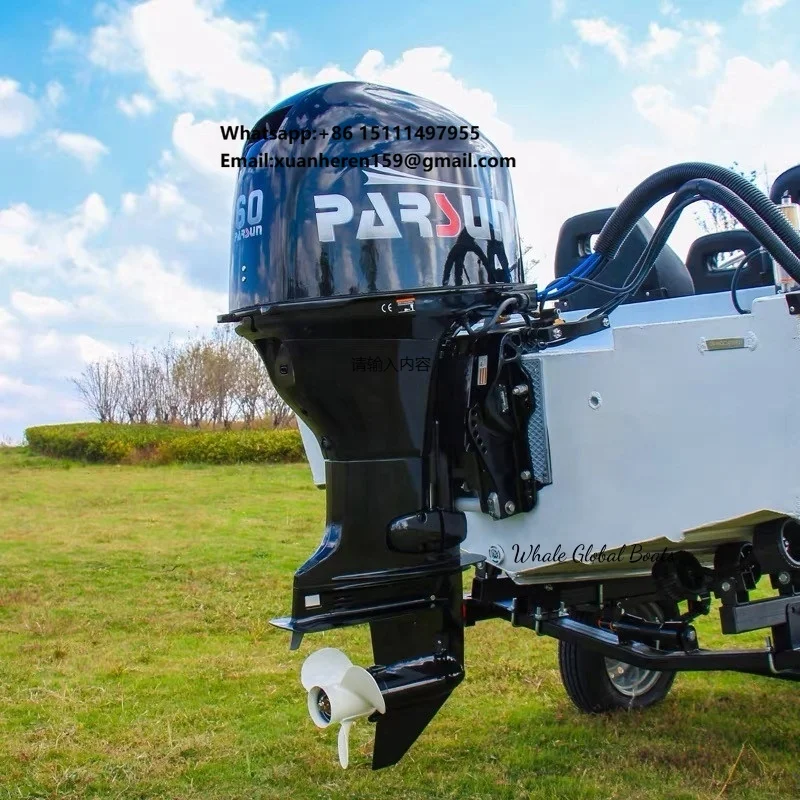Wholesale 16ft Welded Fishing Boat Small Aluminum Hull Yacht
