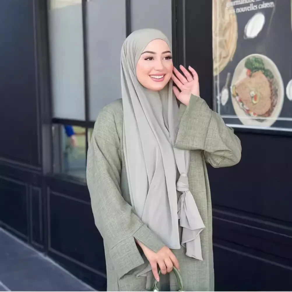 

Saudi Arabia Muslim Abaya Dress Women Elegant Modest Ramdan Dubai Kimono Abayas Dress Luxury Islam Church Turkey Solid Robe