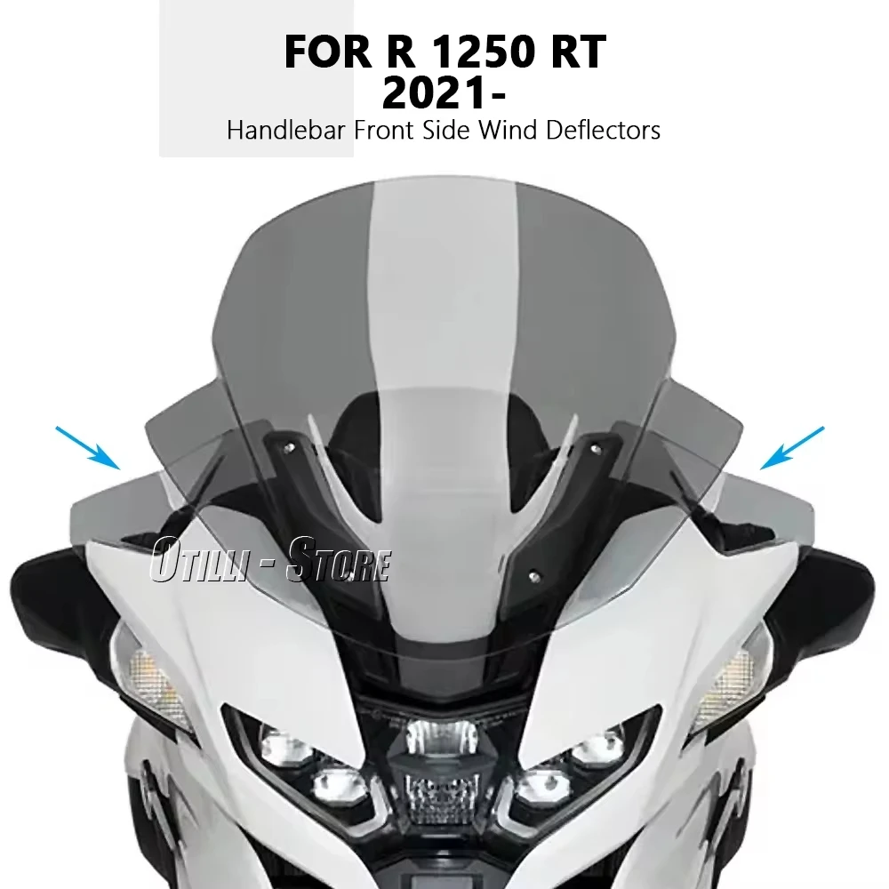 오토바이 개조 액세서리 앞유리 핸드실드 전면 사이드 윈드 디플렉터, BMW R1250RT R 1250RT R1250 RT R 1250 RT