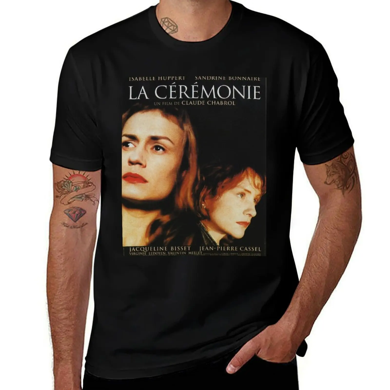 

Claude Chabrol La Cérémonie T-Shirt cotton t shirts man 100% t shirts for man pack cotton T-Shirt