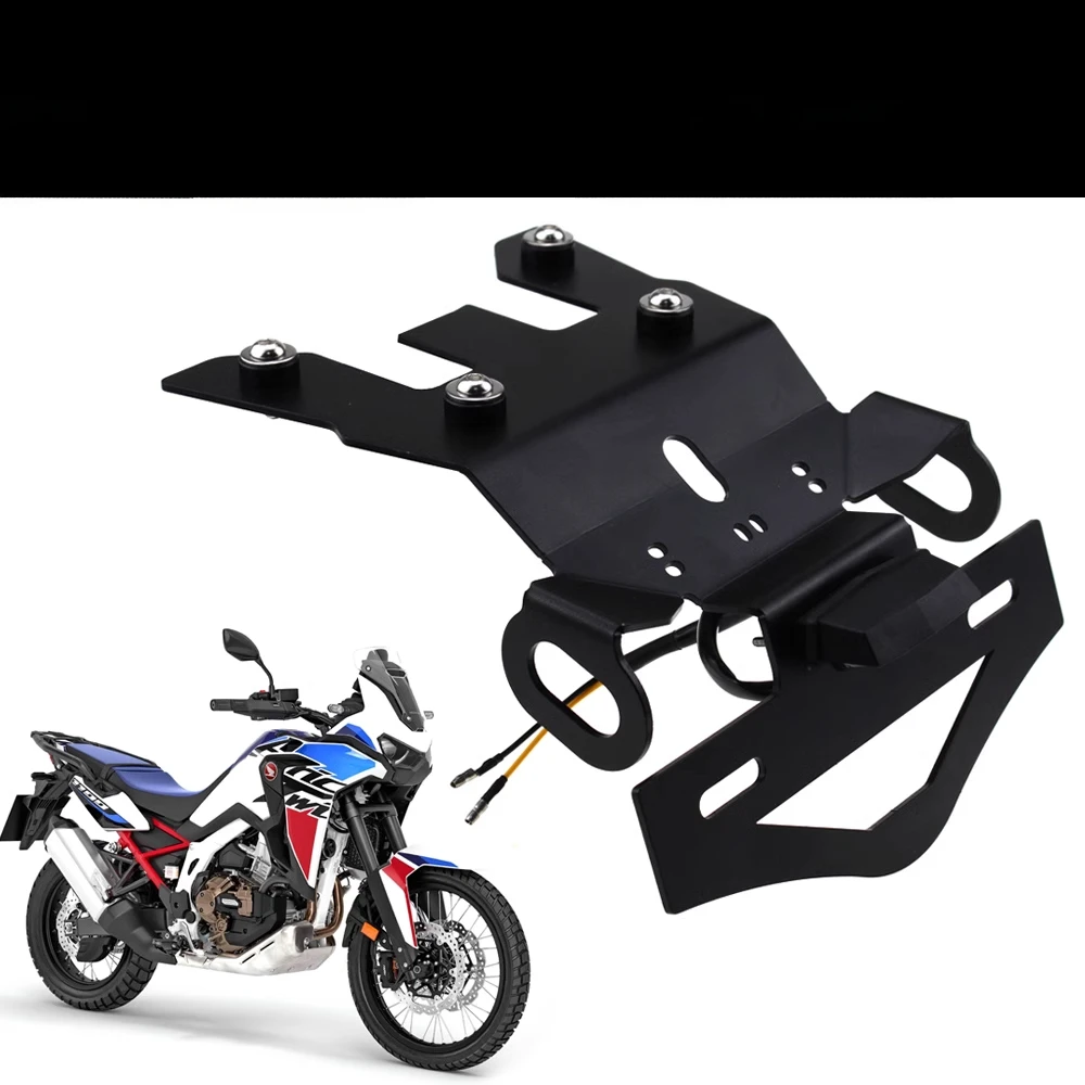 

License Plate Holder For Honda CRF1100L Africa Twin CRF 1100 L Africa Twin ES 2020-2021 Motorcycle Tail Tidy Fender