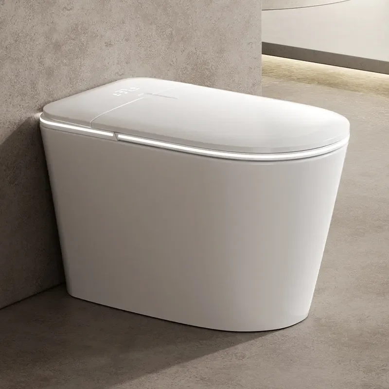 for Smart Toilet Household Fully Automatic Integrated No Water Pressure Limit Built-in Foam Shield Siphon Instant Flush
