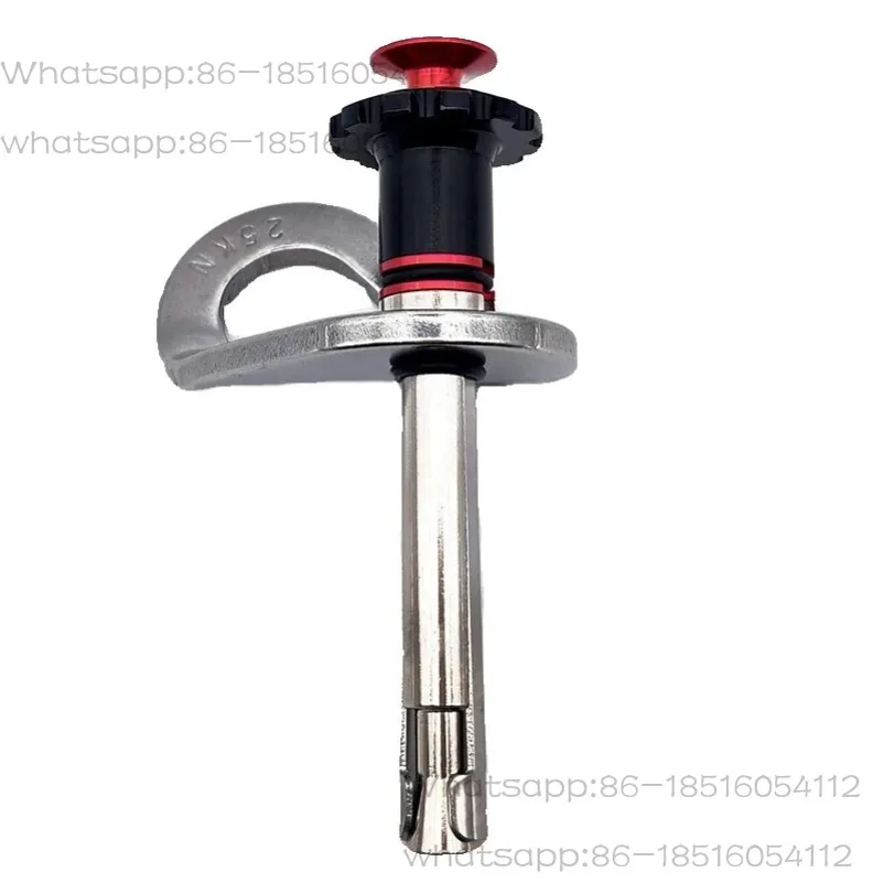 

M10 Rock Climbing Expansion Bolt X60 Detachable Anchor Point Quick-Release Spear Nail for Repeated High-Altitude Operations