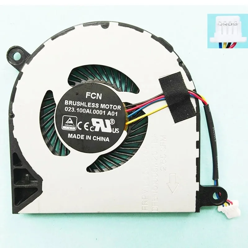 For Dell Inspiron P69G 01RX2P 031TPT Notebook Cooling Fan