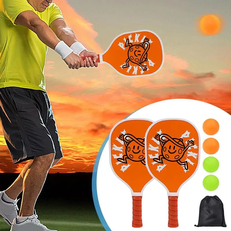 Sports Hole Ball Kit Outdoor Hole Ball Kit For Beginners Large Racket Area Sports Accessories For Courts Venues Social Events