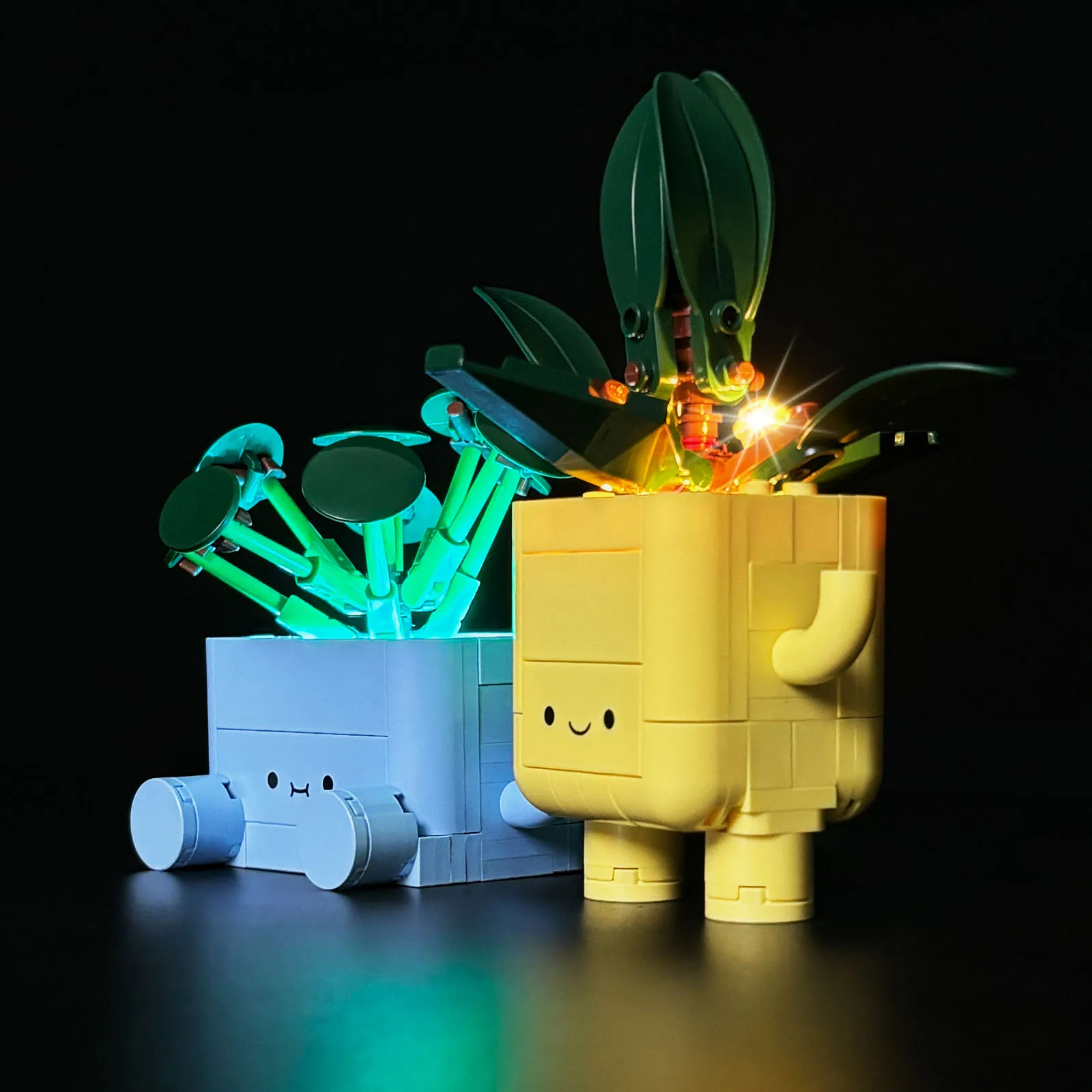 LYBMTWF LED Lighting Kit Compatible with Lego 10349 Happy Plants (NOT Include The Model Bricks)