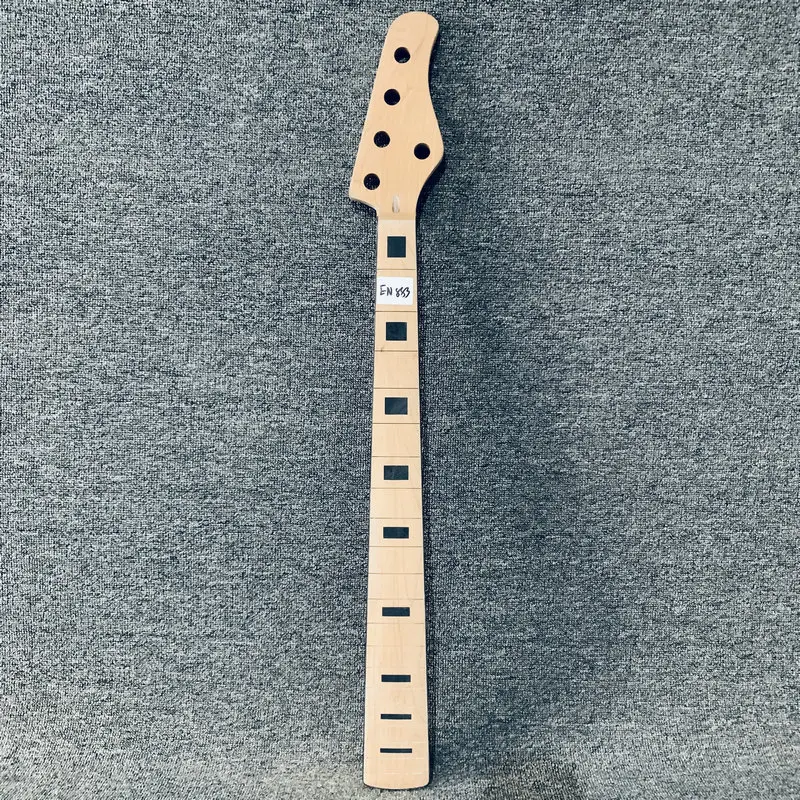 EN883 Custom Order Electric Bass Unfinished 5 String Bass Neck 20 Frets 864 Scales Length No Frets for DIY Replace