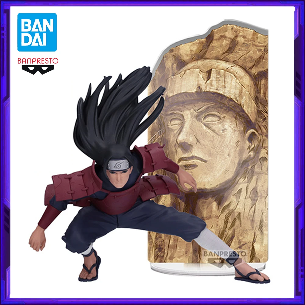 

In Stock Bandai Original Banpresto NARUTO Panel Spectacle Shodai Hokage Anime Action Figure Model Figures Toys