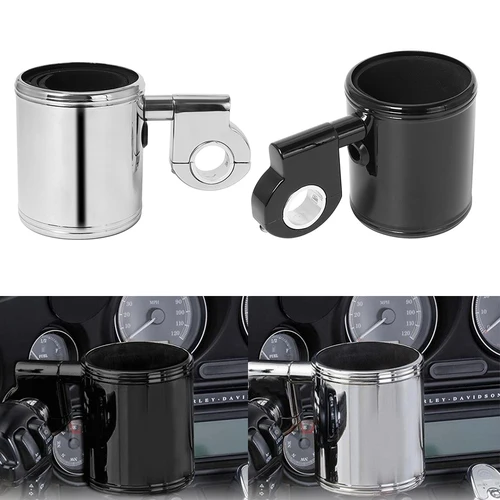 Portavasos Ajustable Abs Para Motocicleta, Botella De Bebida