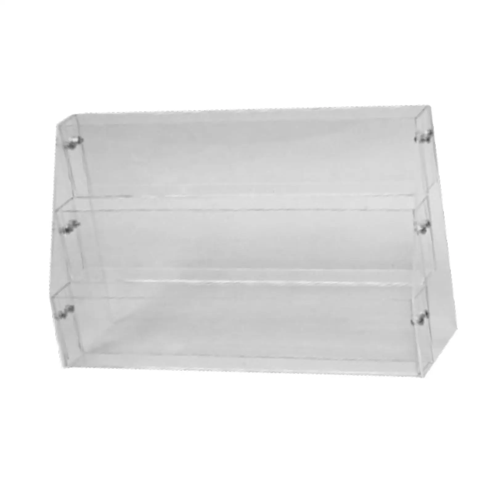 

Acrylic Display Stand Rack Display Riser Transparent Table Organizer, Badges Rack Holder for Badges Medals Toys