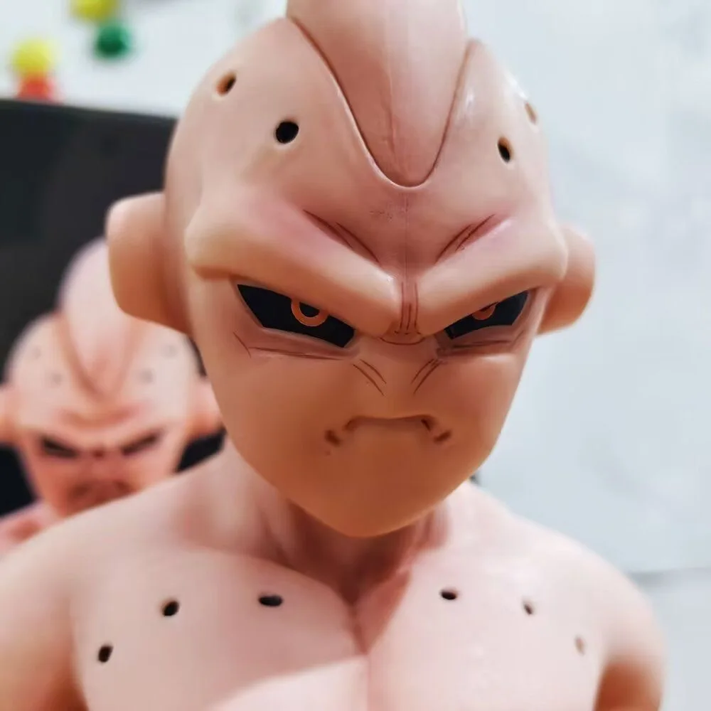 36cm smocza kula najsilniejsza Majin Buu figurka Anime stojąca posąg Model z pcv figurki kolekcjonerskie ozdoby zabawki dla dzieci na prezent