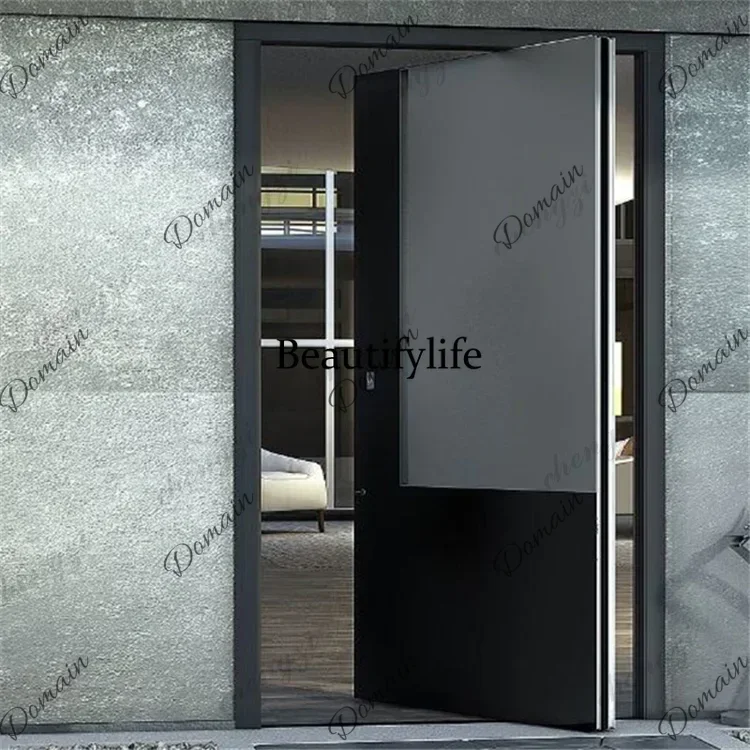 GNP Customization Residential Stainless Steel Security Door With Fingerprint Lock - Anti-Theft Stainless Steel Door