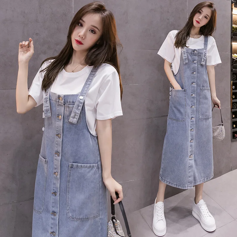 

Summer Retro Sexy Club High Waist Slim Fit Shoulder Strap Jeans One Piece Women's 2024 Elegant Women's Versatile Denim LongDress