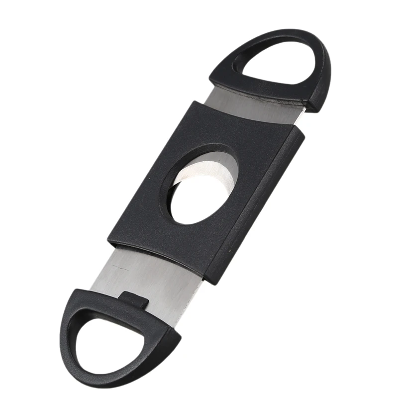 20X Oval-Shaped Cigar Cutter, Double Cut Blade