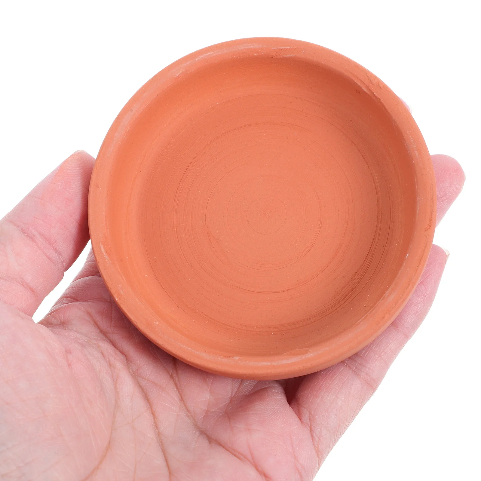 6 قطعة صواني وعاء الزهور نبات مستدير بالتنقيط الصحون داخلي في الهواء الطلق المياه الماسك الفخار النبات الصحن لوازم البستنة #3