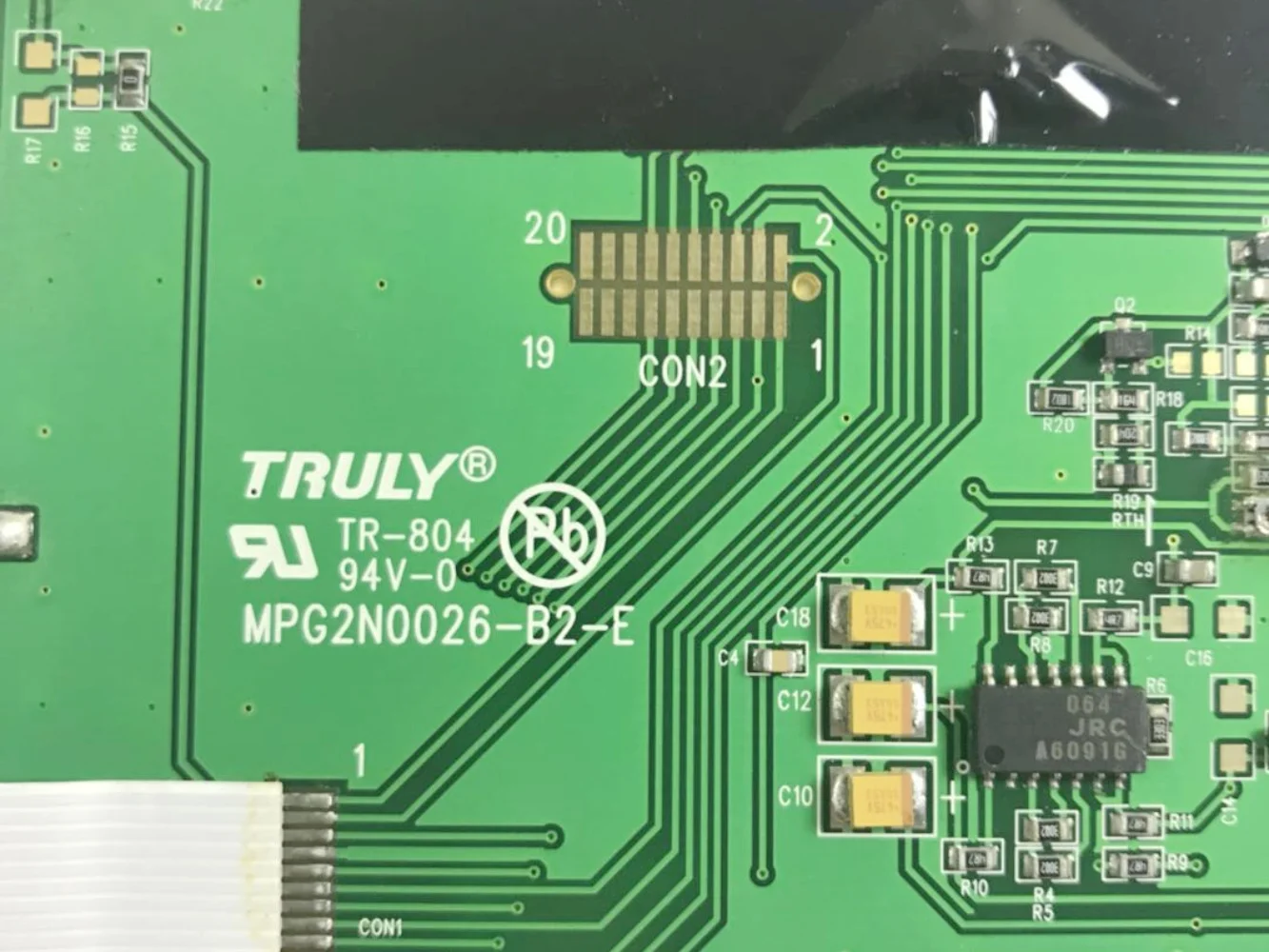 หน้าจอแสดงผล LCD แบบ MPG2N0026-B2-E