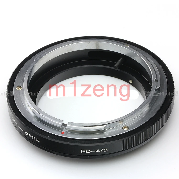 adapter ring for canon fd fl lens to Olympus Four Thirds 4/3 OM43 43 E1 E3 E30 e300 e400 e410 e500 E620 E520 E510 E420 camera