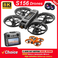 S156 RC Drone 2.4G 5G GPS HD Dual Camera 8K Aerial Photography Quadcopter for Kids Adults Professional Remote Control Toys Gifts