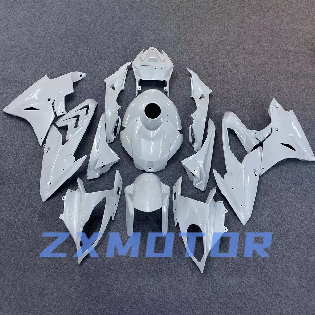 For BMW S1000RR 2017 2018 Motorcycle Parts Fairing Kit S 1000RR 17 18 ZXMT Cover Fairings Fuel Tank Cover White Golden
