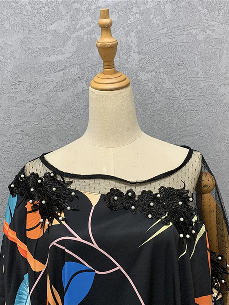 2024 Wedding Party Dresses For Women African Dashiki Print Long Sleeve Maxi Robe Prom Evening Gown Dubai Abaya Ladies Clothing