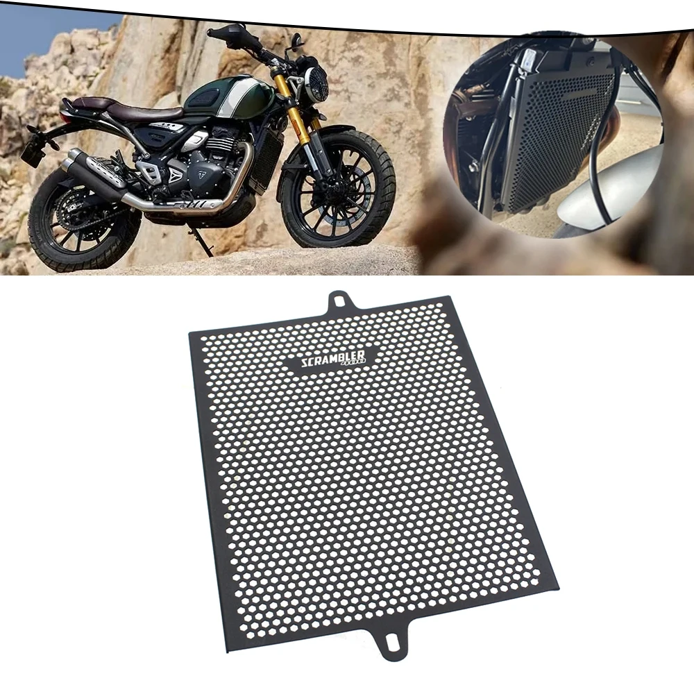 

Fit For Scrambler 400 X Speed 400 Scrambler400 X Speed400 2024 2025 Cooler Guard Cover Radiator Guard Grille Cover Protection