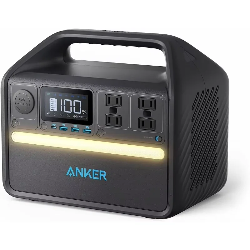 

Anker 535 портативная электростанция 512Wh солнечный генератор