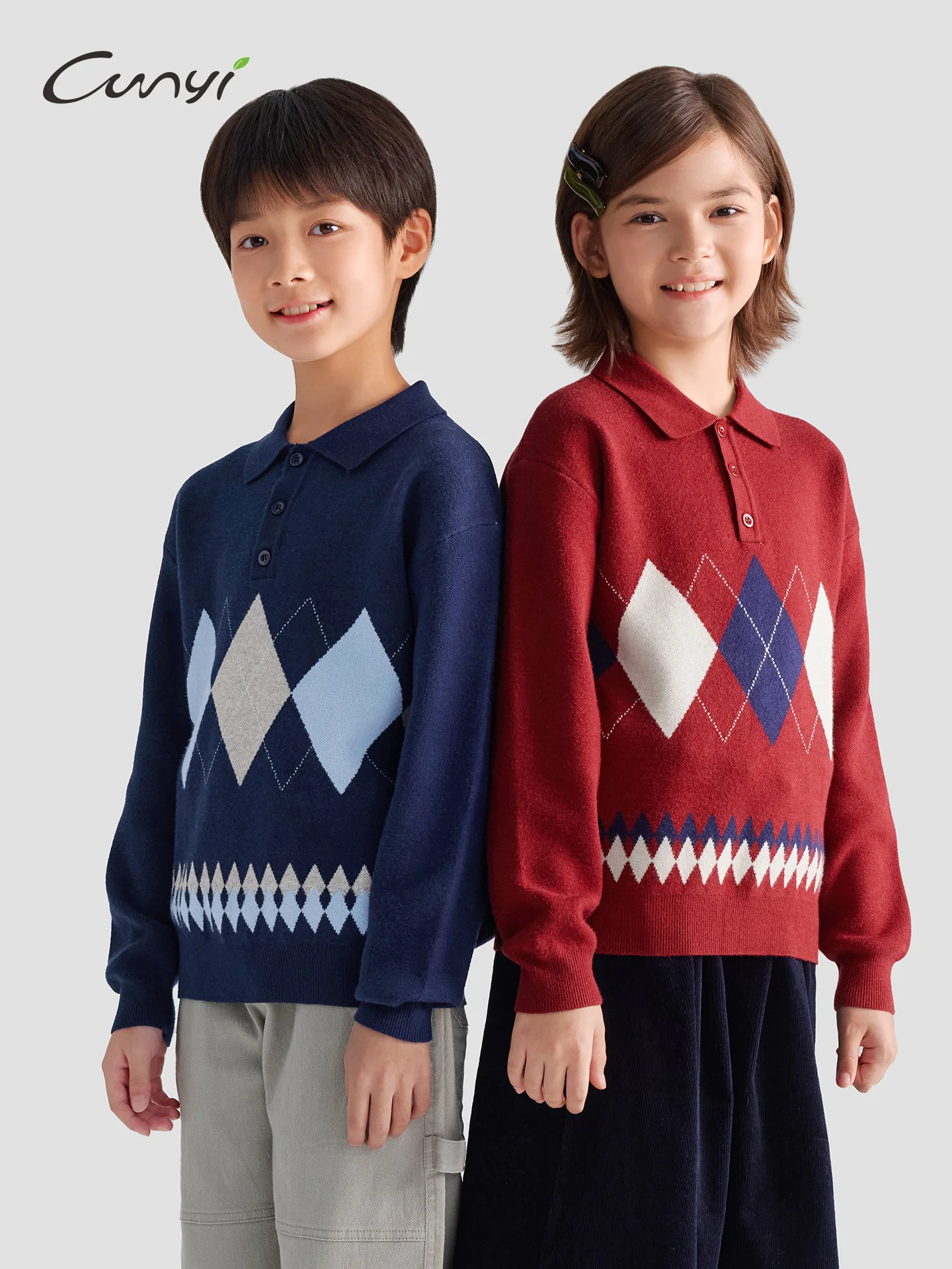 retro-warm-knitted-sweater-for-big-kids-and-girls-school-style-pure-liang-pin-fall-winter-new-arrival-soft-comfortable-cotton