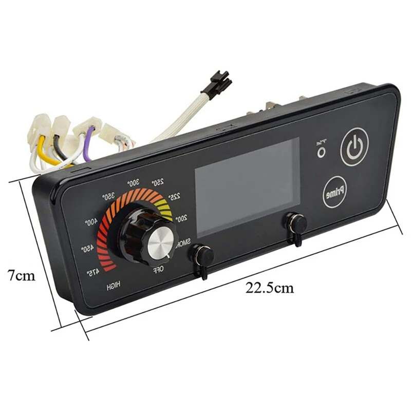 Imagem -06 - Placa de Controle do Termostato Digital com Display Lcd Controlador para Pit Boss Pellet Grill Fumador Vertical Bp73 7