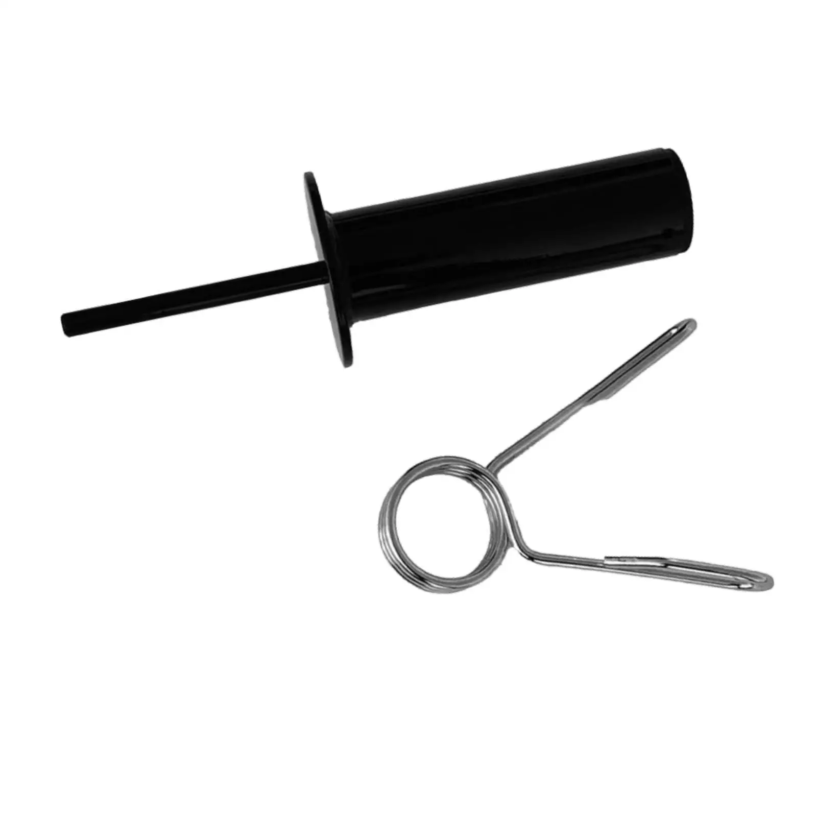 Fitness Weight Stack Pin with Spring Clip Steel Material Workout Gym Weights Support Replacement Pin for Weight Bearing Training