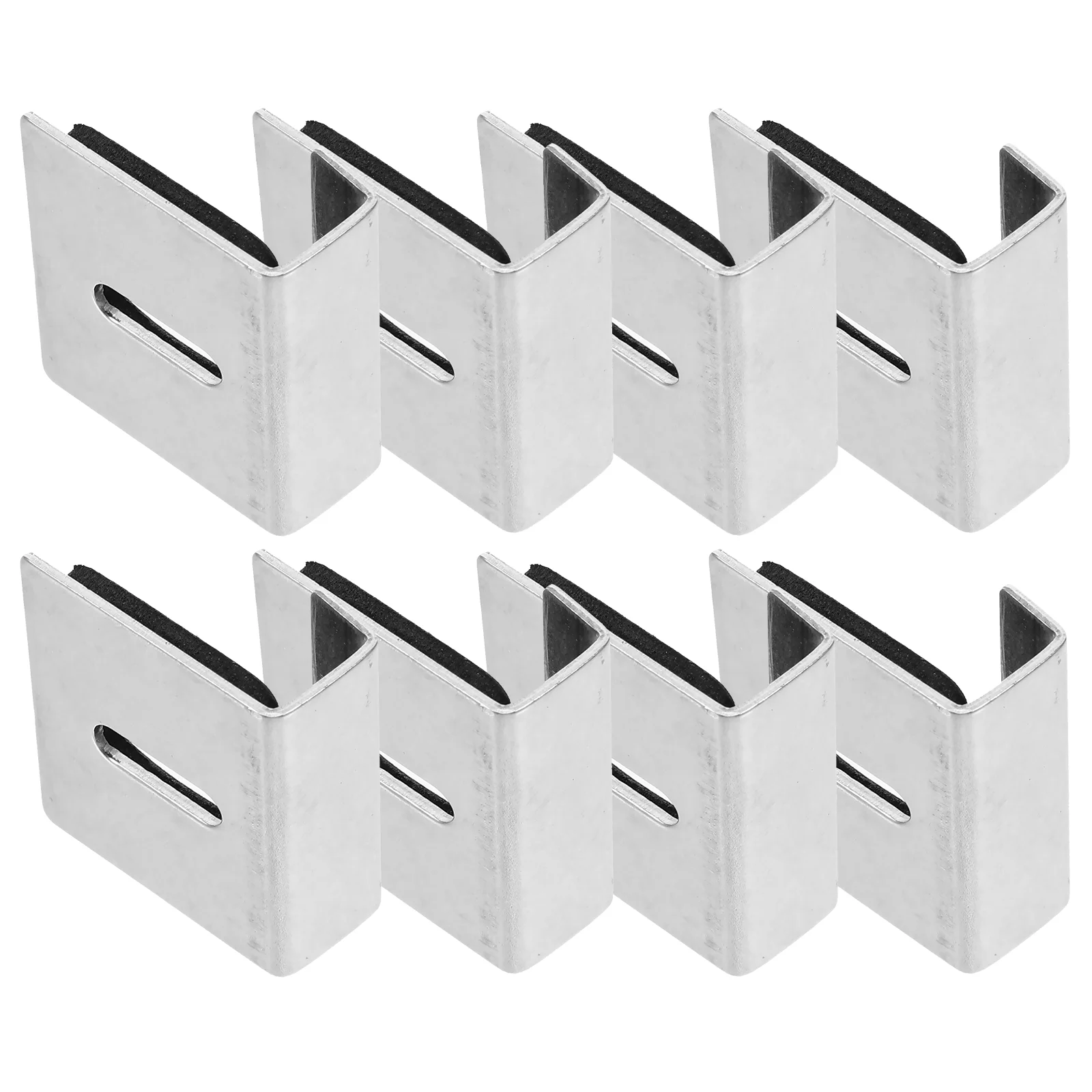 Mirror Fix Clip Holder Clip Wall Mounted Glass Retainer Hanging Clamp Frameless Mirror Glass Hanger Clamp Bathroom Hardware