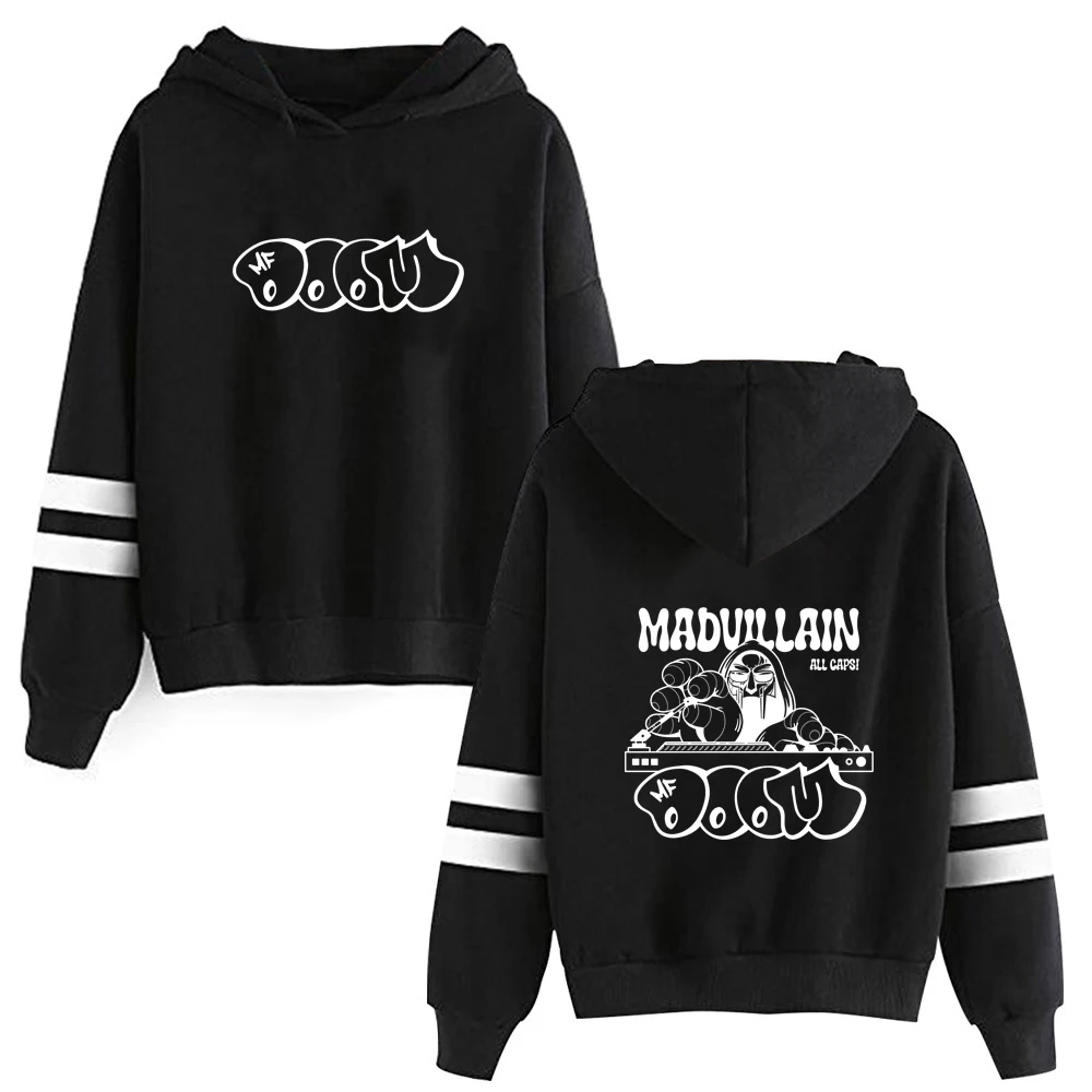 

MF Doom Madvillainy All Caps 2024 Unisex Printing Long Sleeve Music Fans Gift Hoodie Spring and Autumn Casual Sweatshirt